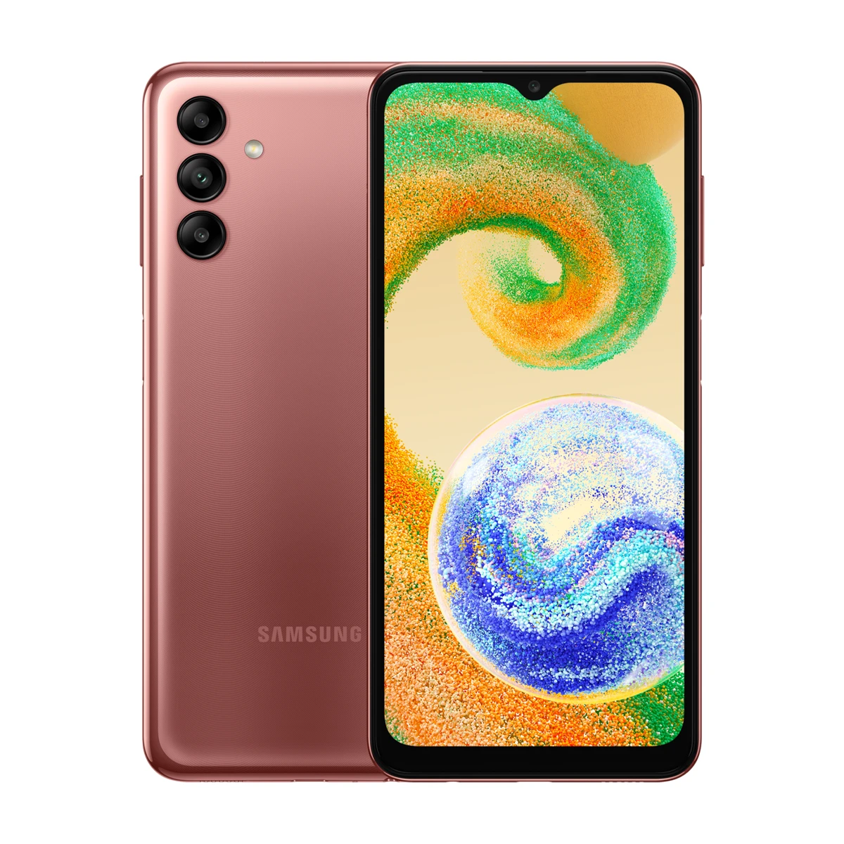 گوشی موبایل سامسونگ مدل Galaxy A04s ظرفیت 128 گیگابایت رم 4 گیگابایت رنگ رزگلد