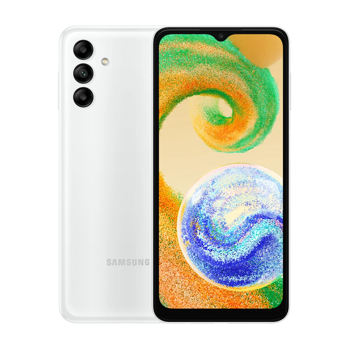 گوشی موبایل سامسونگ مدل Galaxy A04s ظرفیت 128 گیگابایت رم 4 گیگابایت رنگ سفید