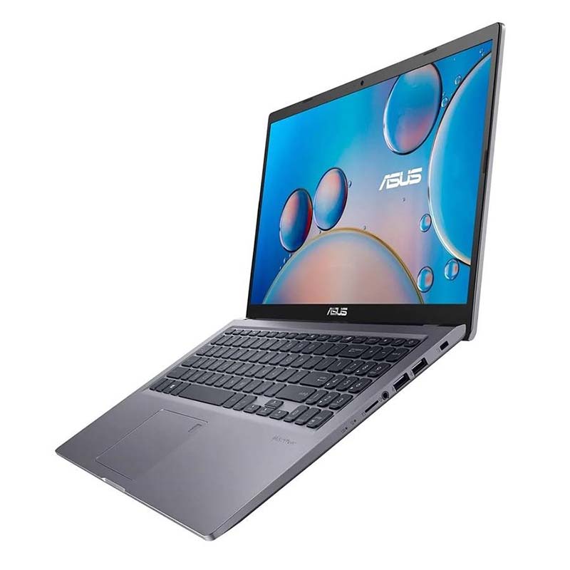 نمای کنار لپ تاپ ایسوس مدل x515ep-c رنگ خاکستری