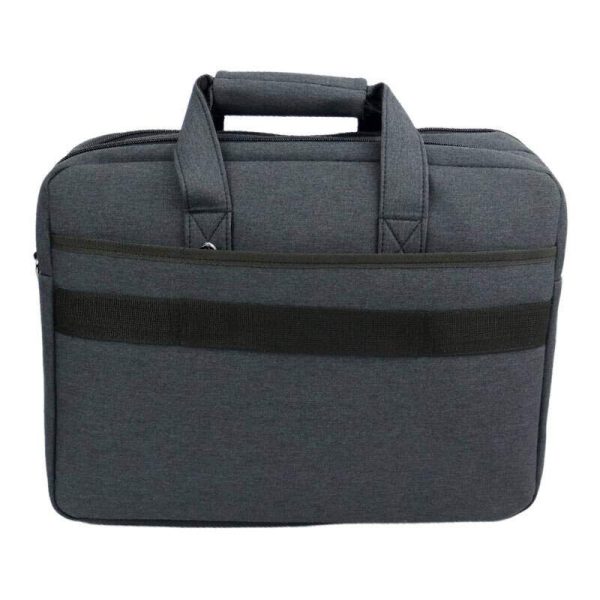 پشت کیف لپتاپ مک خاکستری مدل b024