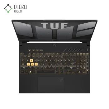 fx517ze e asus tuf gaming laptop keyboard view