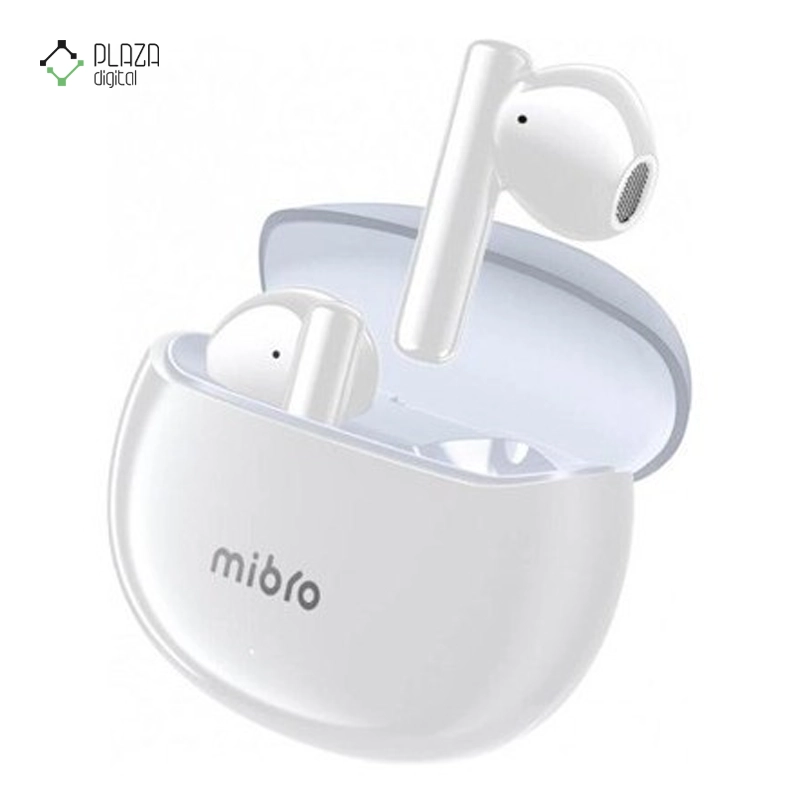 هندزفری بلوتوثی شیائومی مدل Mibro Earbuds 2 رنگ سفید پلازا دیجیتال