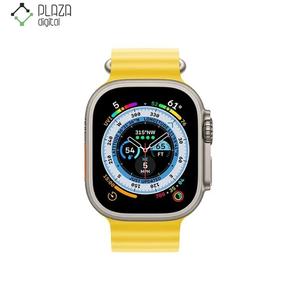 ساعت هوشمند Apple Watch Ultra با بند اوشن زرد