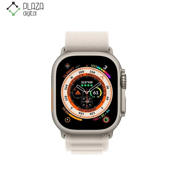 ساعت هوشمند Apple Watch Ultra با بند استارلایت لوپ آلپاین