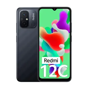 گوشی موبایل شیائومی مدل Redmi 12C ظرفیت 128 گیگابایت رم 4 گیگابایت رنگ مشکی