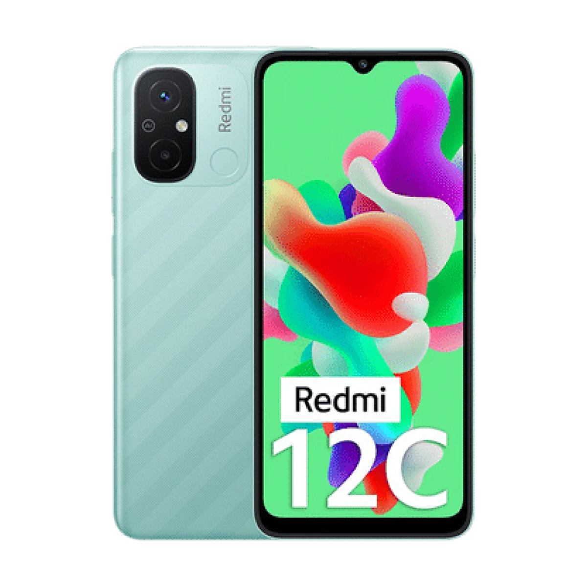 گوشی موبایل شیائومی مدل Redmi 12C ظرفیت 64 گیگابایت رم 3 گیگابایت رنگ سبز