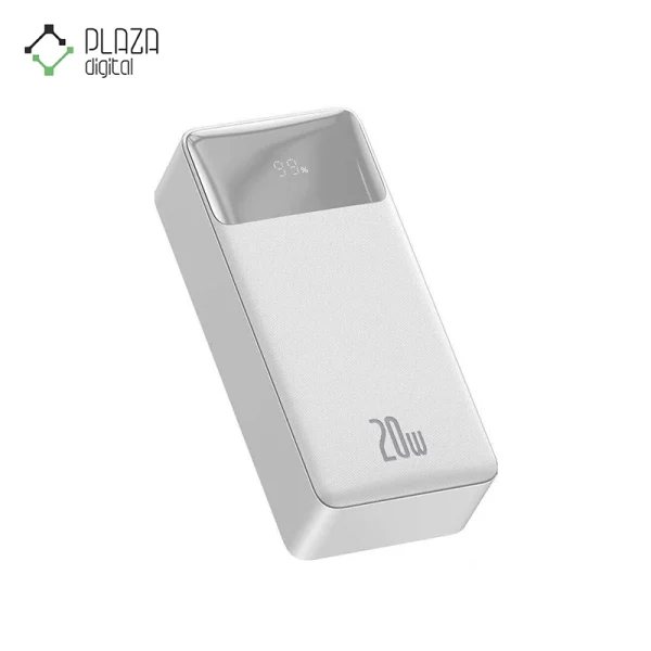 ppdml n01 baseus powerbank white color side view