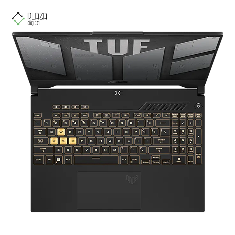 نمای کیبورد لپ تاپ ایسوس 15.6 اینچی مدل TUF Gaming F15 FX507ZC4 i5 12500H 8GB 512GB RTX3050 پلازا دیجیتال