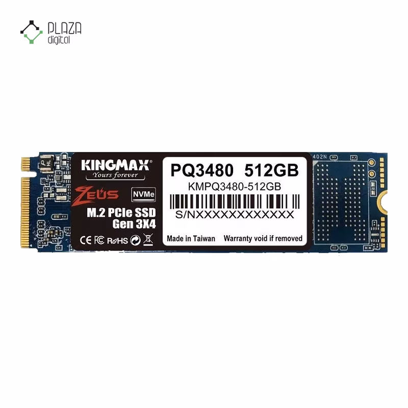 اس اس دی اینترنال کینگ مکس مدل PQ3480 NVMe M.2 ظرفیت 512 گیگابایت پلازا دیجیتال