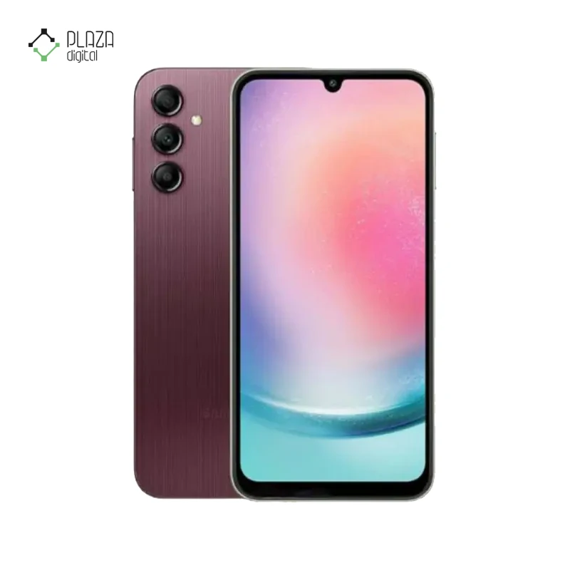 گوشی موبایل سامسونگ مدل Galaxy A24 ظرفیت 128 گیگابایت رم 6 گیگابایت رنگ بنفش