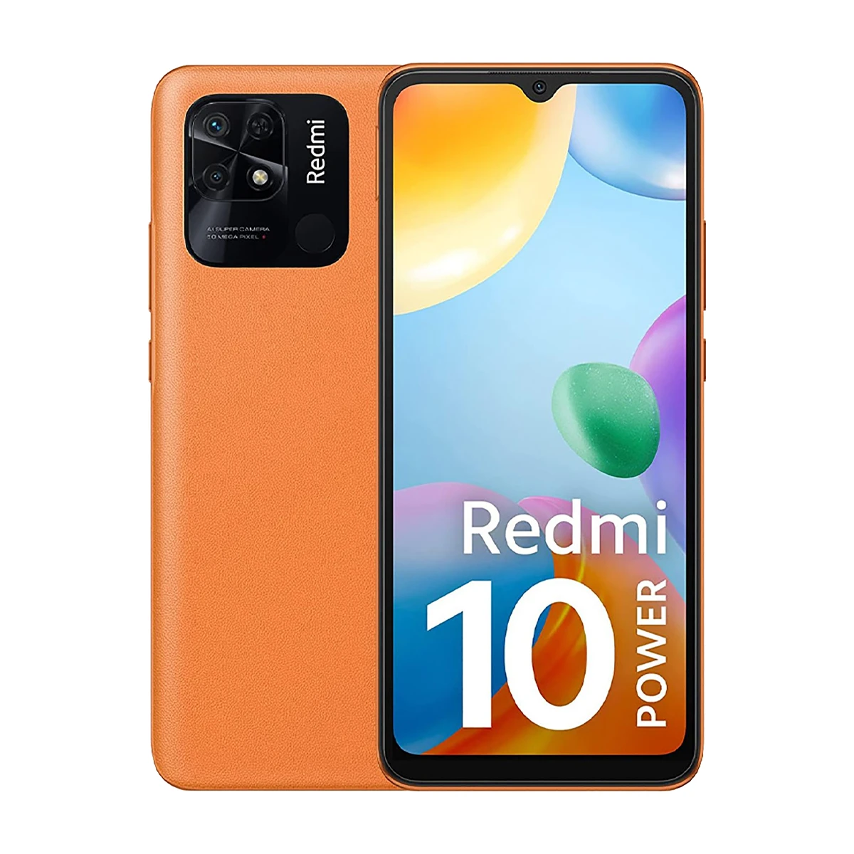 گوشی موبایل شیائومی مدل Redmi 10 Power ظرفیت 128 گیگابایت رم 6 گیگابایت رنگ نارنجی