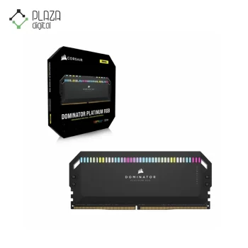 رم کورسیر دو کاناله DOMINATOR PLATINUM RGB CL36 با ظرفیت ۳۲ گیگابایت DDR5 و فرکانس ۶۲۰۰ مگاهرتز