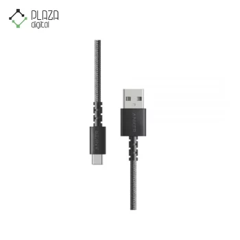 نمای جلوی کابل تبدیل USB 2.0 به USB-C انکر مدل ANKER PowerLine Select A8023