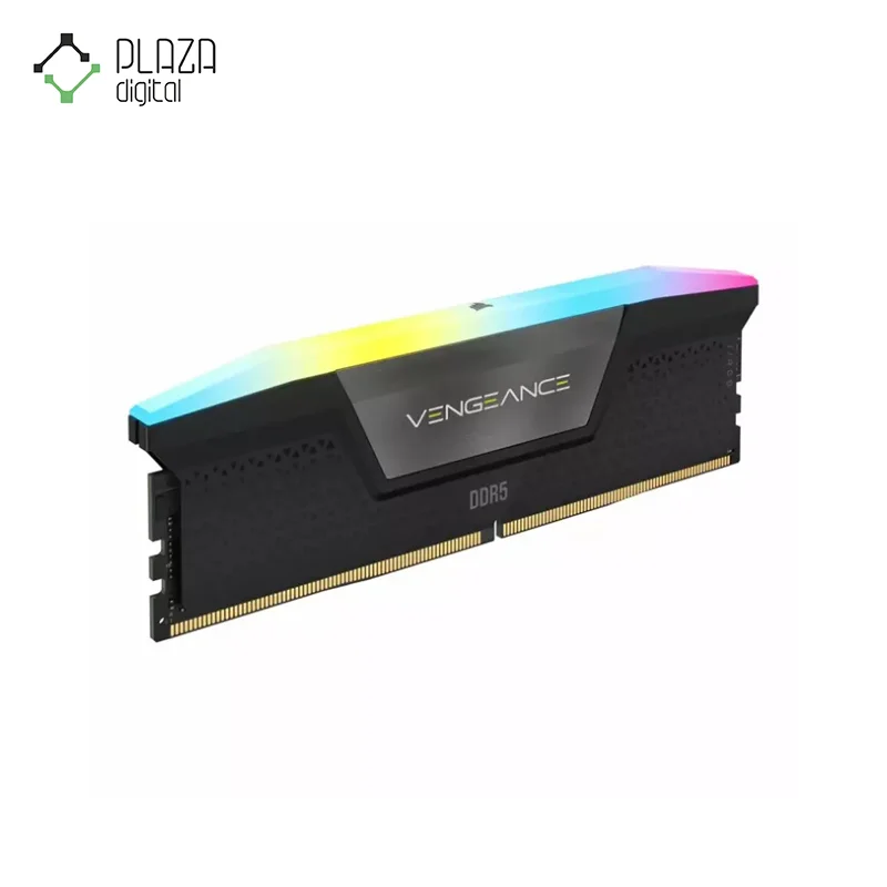 رم کورسیر دو کاناله Vengeance RGB CL40 با ظرفیت ۶۴ گیگابایت DDR5 و فرکانس ۵۲۰۰ مگاهرتز