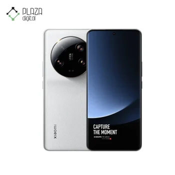 نمای سفید گوشی 13ultra شیائومی با ظرفیت 512 و رم 16 گیگابایت