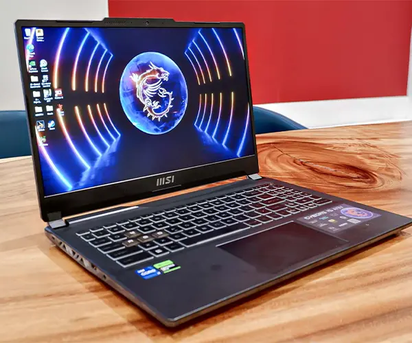 A12ve a msi laptop display view