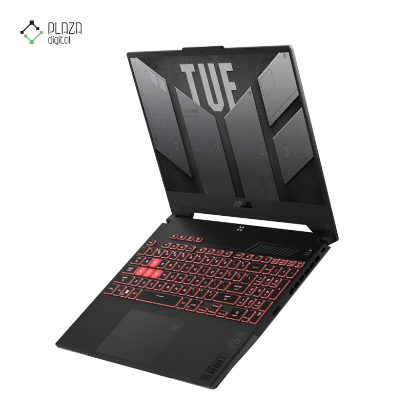 نمای کناری لپ تاپ ایسوس 15.6 اینچی مدل TUF Gaming A15 FA507NV R7 7735HS 16GB 1TB RTX4060 پلازا دیجیتال