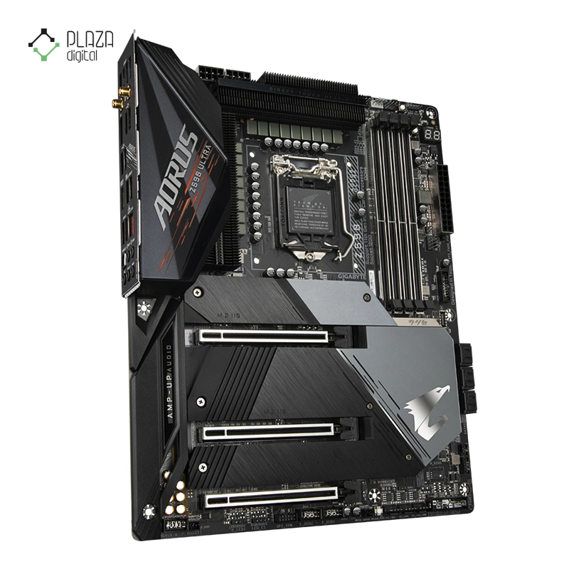 درگاه های مادربرد گیگابایت مدل Z590 AORUS ULTRA (rev. 1.0) D4 پلازا دیجیتال