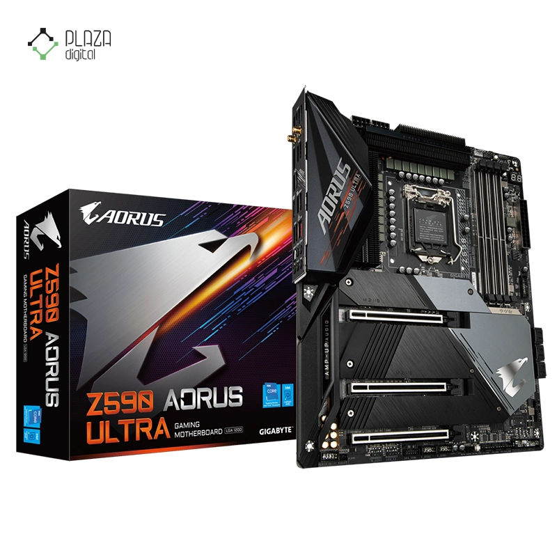 درگاه های مادربرد گیگابایت مدل Z590 AORUS ULTRA (rev. 1.0) D4 پلازا دیجیتال