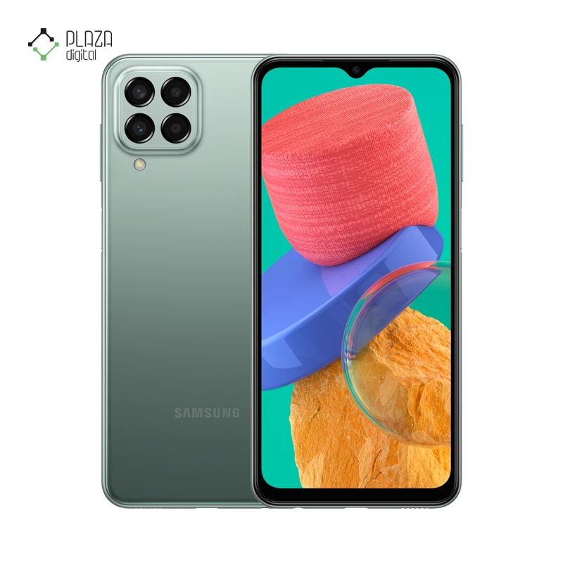 گوشی موبایل سامسونگ مدل Galaxy M33 ظرفیت 128 گیگابایت رم 6 گیگابایت رنگ سبز