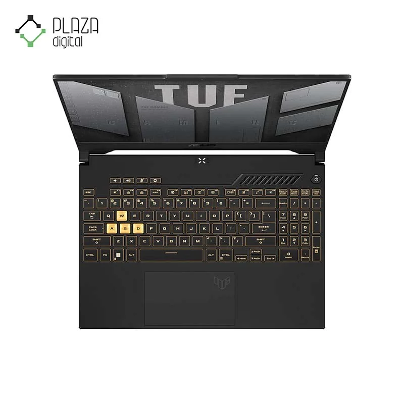 نمای کیبورد لپ تاپ ایسوس 15.6 اینچی مدل TUF Gaming F15 FX507ZI i7 12700H 16GB 1TB RTX4070 پلازا دیجیتال