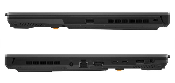 پورت های لپ تاپ 15.6 اینچی ایسوس TUF Gaming مدل FX507VV4-B