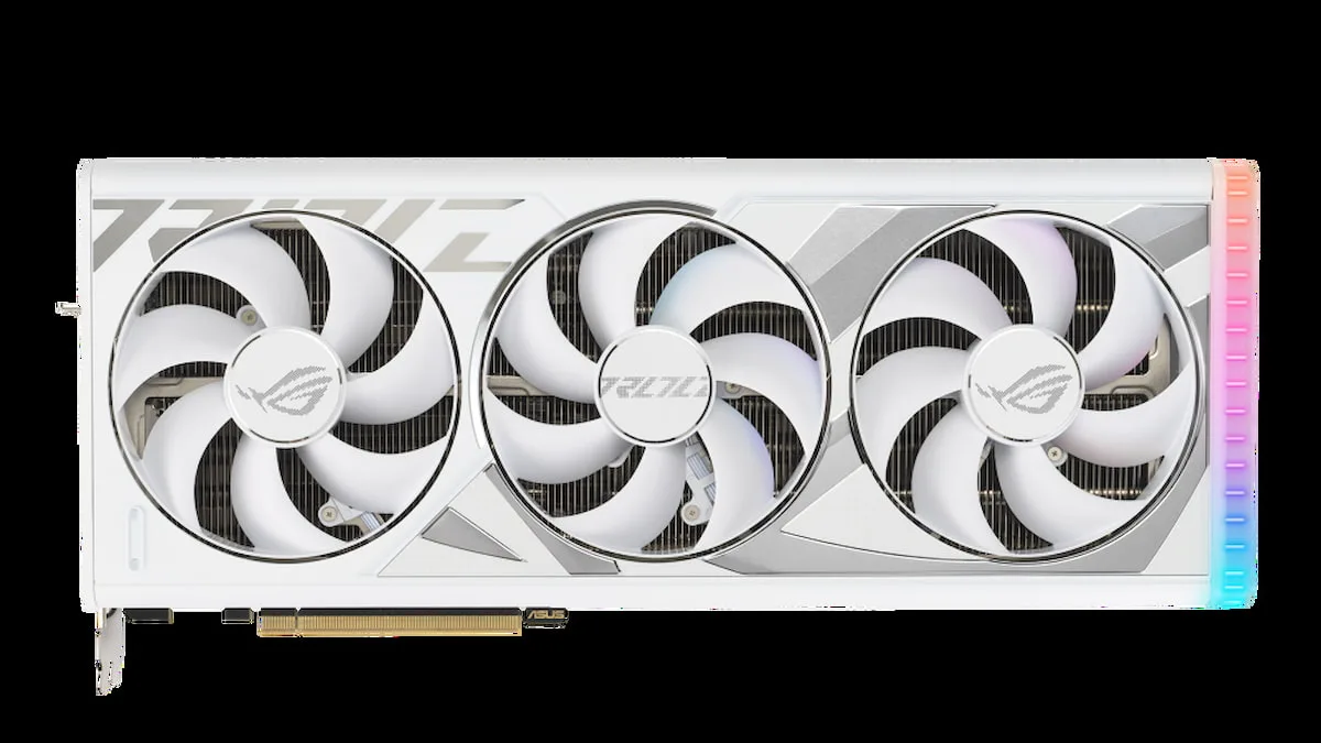 کارت گرافیک ایسوس مدل ROG STRIX RTX 4080 O16G – White حافظه 16 گیگابایت