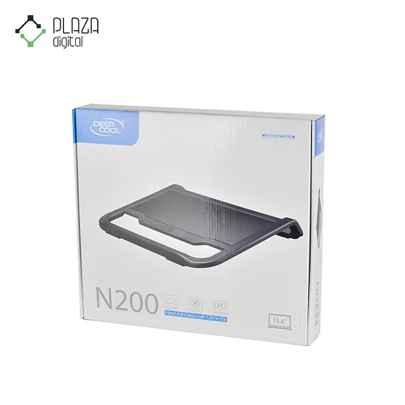 نمای جعبه پایه خنک کننده لپ تاپ دیپ کول مدل n200