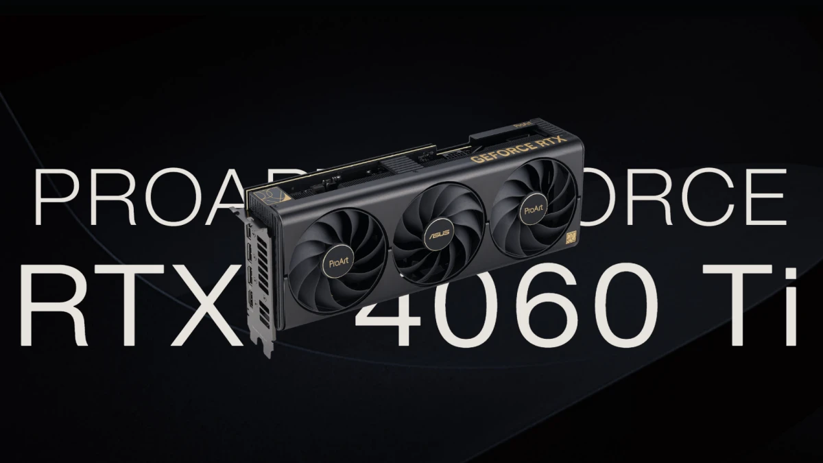 proart rtx4060 graphiccard asus intro view