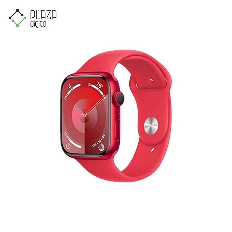 نمای اصلی قرمز ساعت هوشمند apple watch series 9 آلومینیوم ا 41 میلیمتر