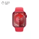 نمای رو به رو قرمز ساعت هوشمند apple watch series 9 آلومینیوم ا 41 میلیمتر
