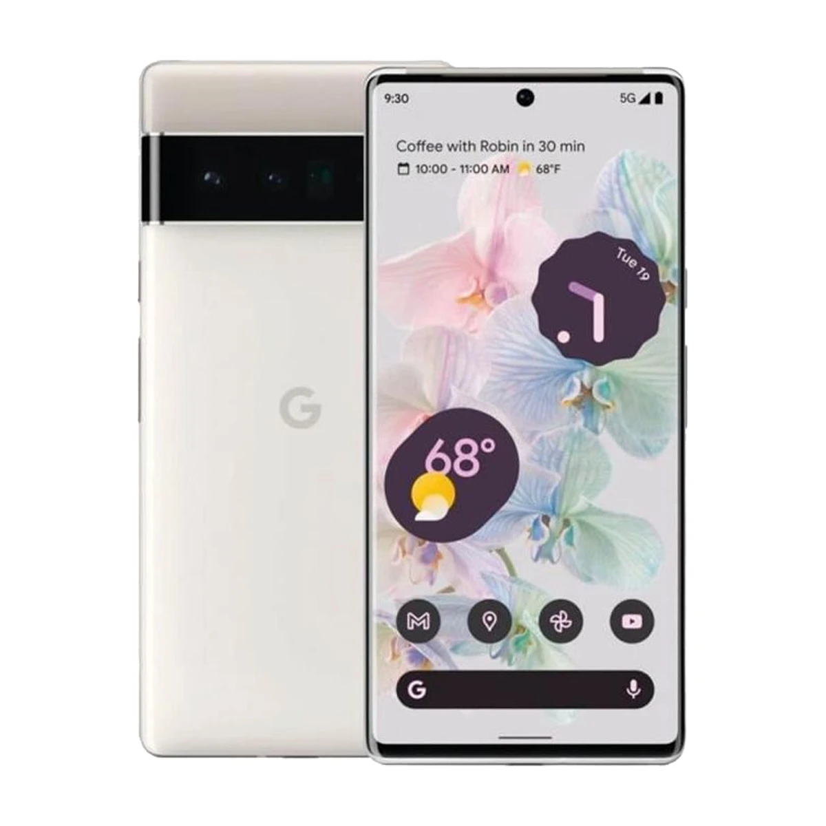 گوشی موبایل گوگل مدل Pixel 6a ظرفیت 128 گیگابایت رم 6 گیگابایت رنگ کرم