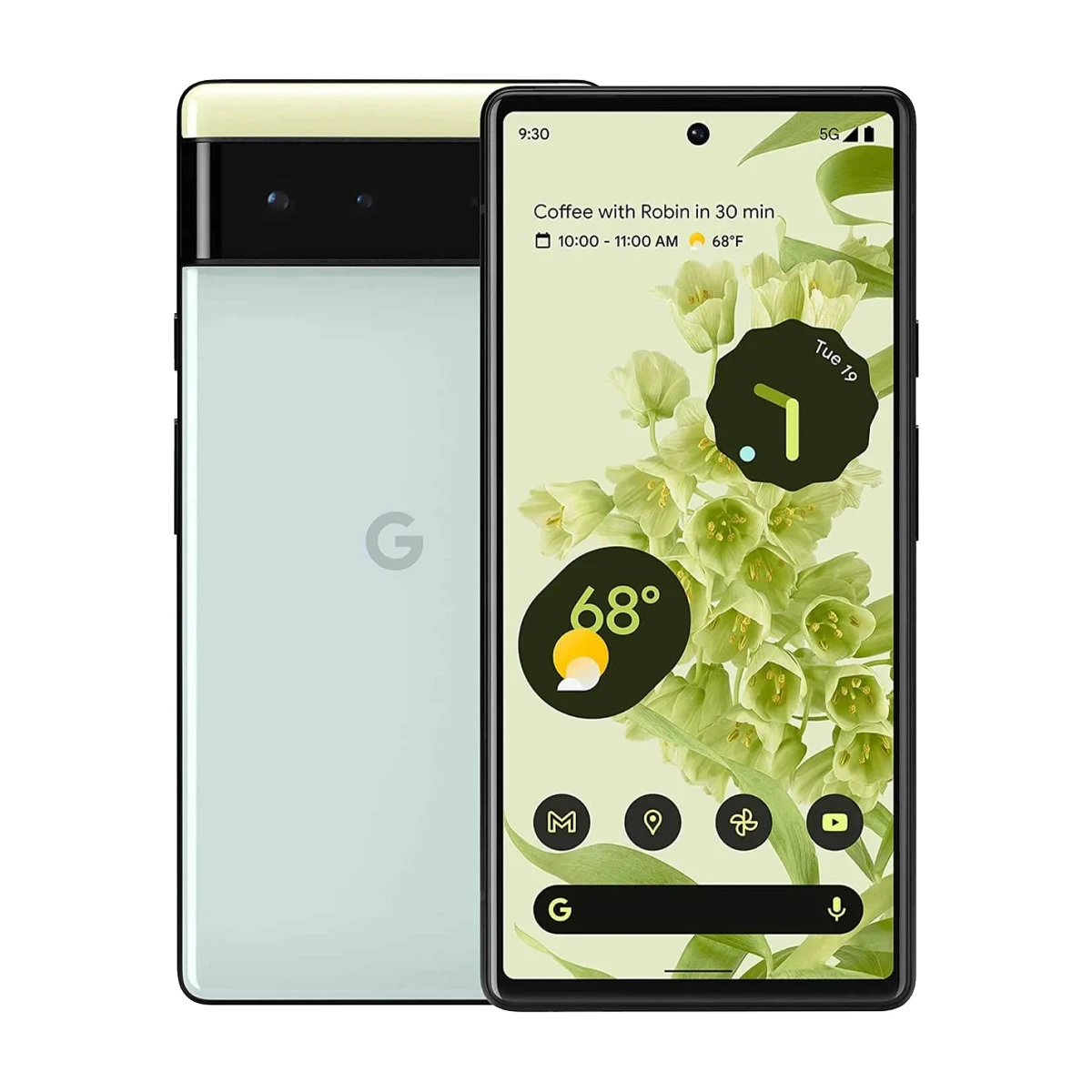 گوشی موبایل گوگل مدل Pixel 6a ظرفیت 128 گیگابایت رم 6 گیگابایت رنگ سبز