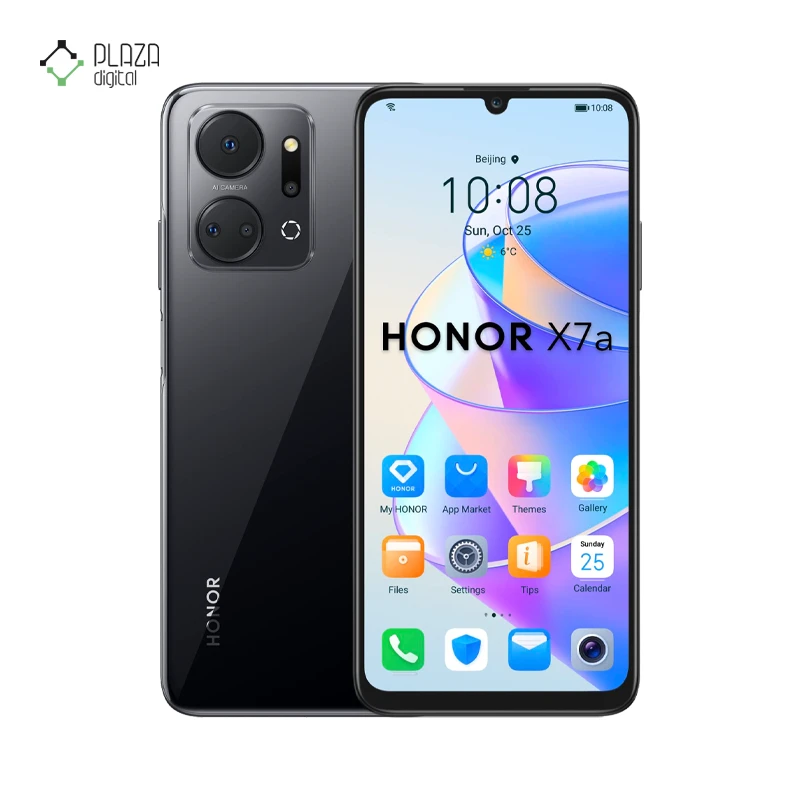 گوشی موبایل آنر مدل X7A ظرفیت 128 گیگابایت رم 4 گیگابایت رنگ مشکی