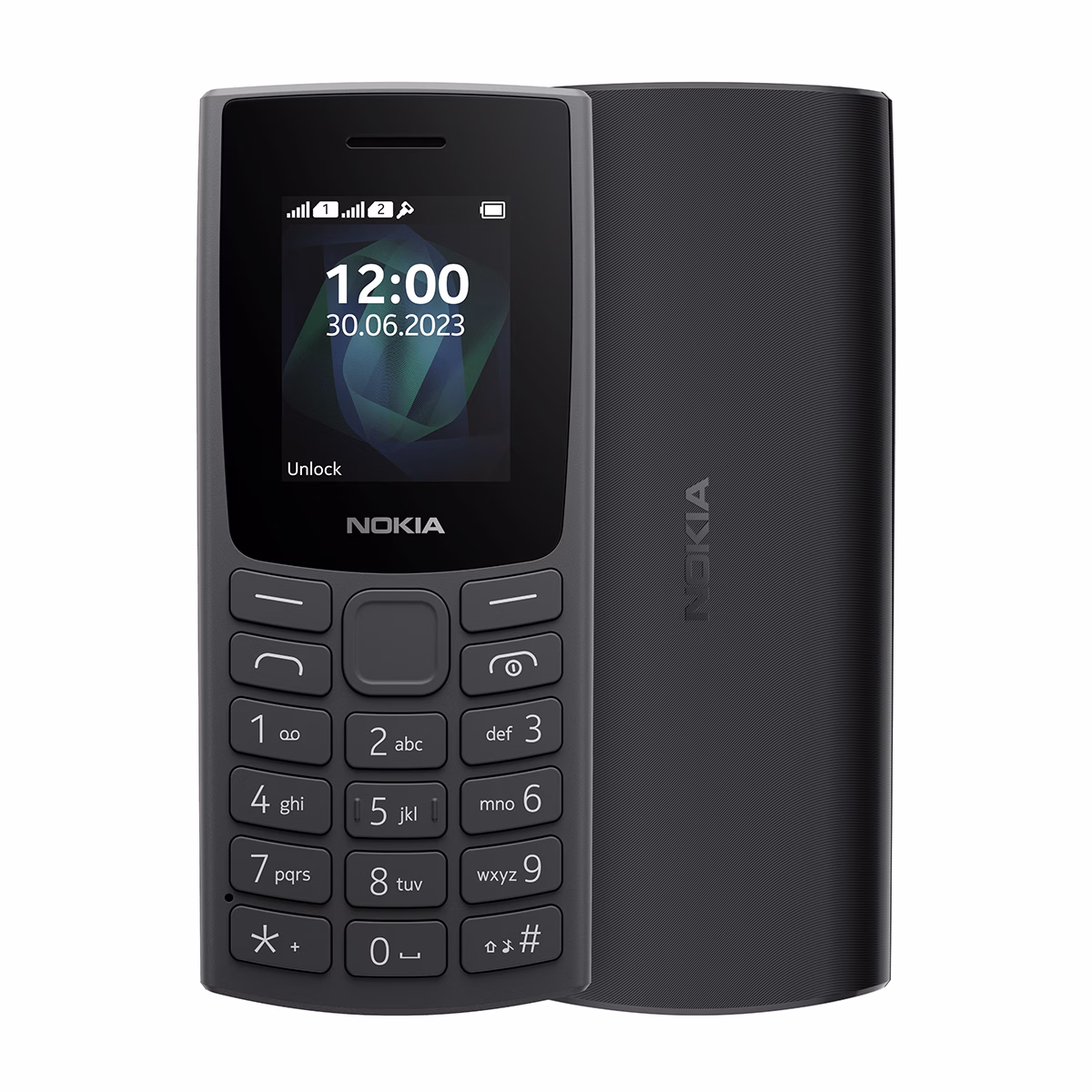 گوشی موبایل نوکیا مدل 2023 105 ظرفیت 4 مگابایت رم 4 مگابایت رنگ خاکستری پلازا دیجیتال