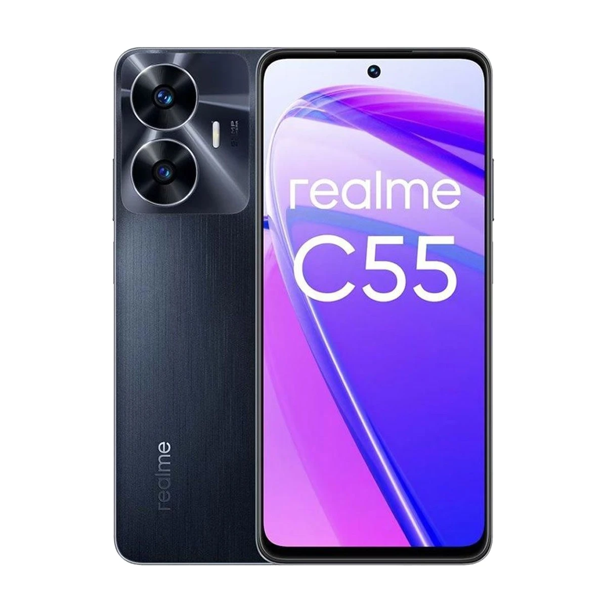 گوشی موبایل ریلمی مدل Realme C55 ظرفیت 256 گیگابایت رم 8 گیگابایت رنگ مشکی