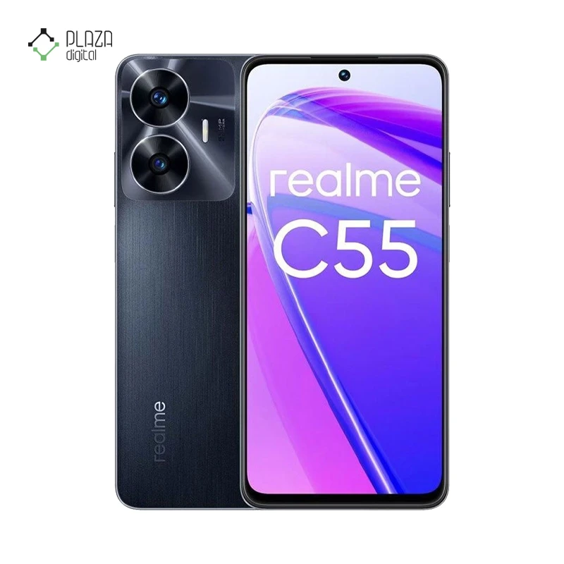 گوشی موبایل ریلمی مدل Realme C55 ظرفیت 256 گیگابایت رم 8 گیگابایت رنگ مشکی