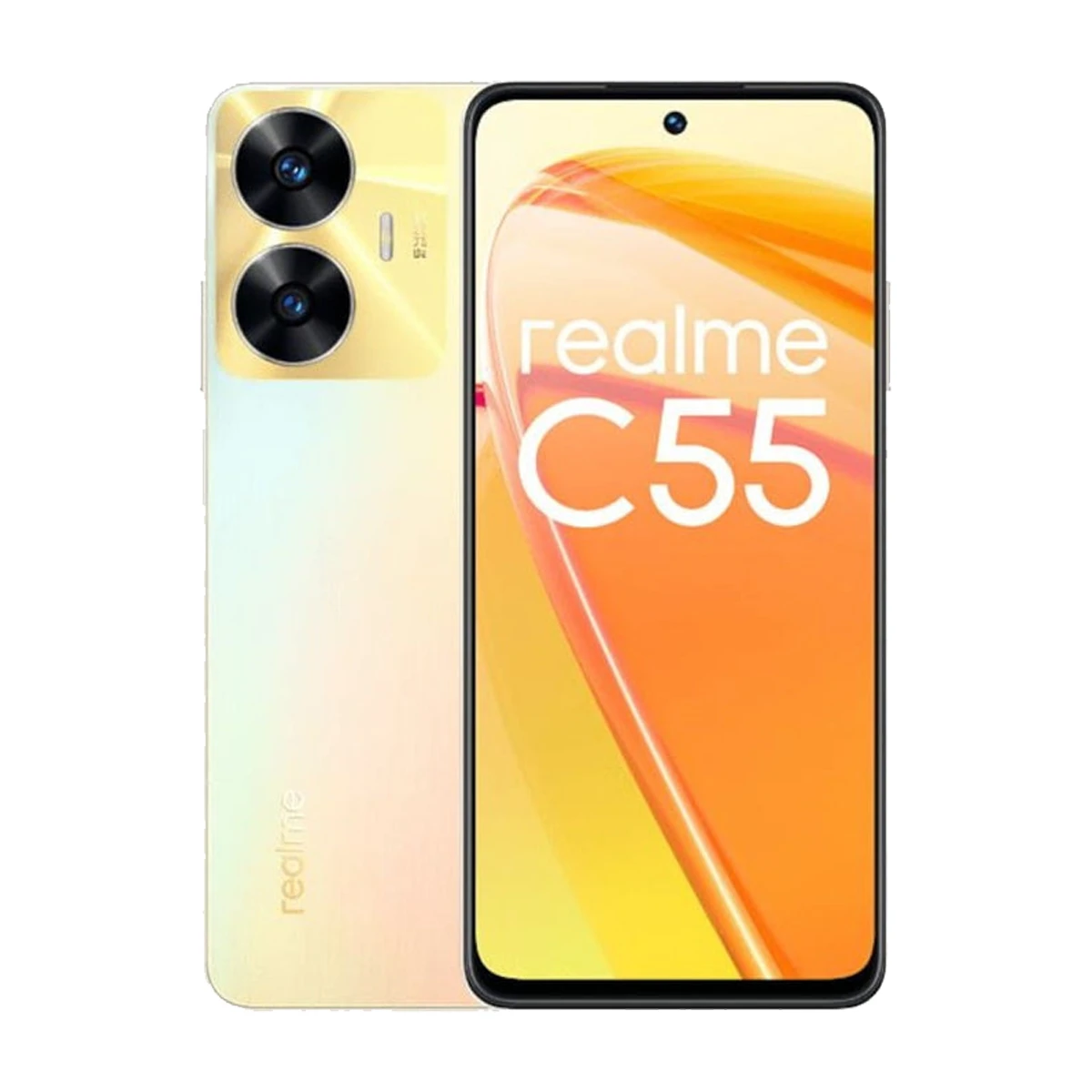 گوشی موبایل ریلمی مدل Realme C55 ظرفیت 256 گیگابایت رم 8 گیگابایت رنگ زرد