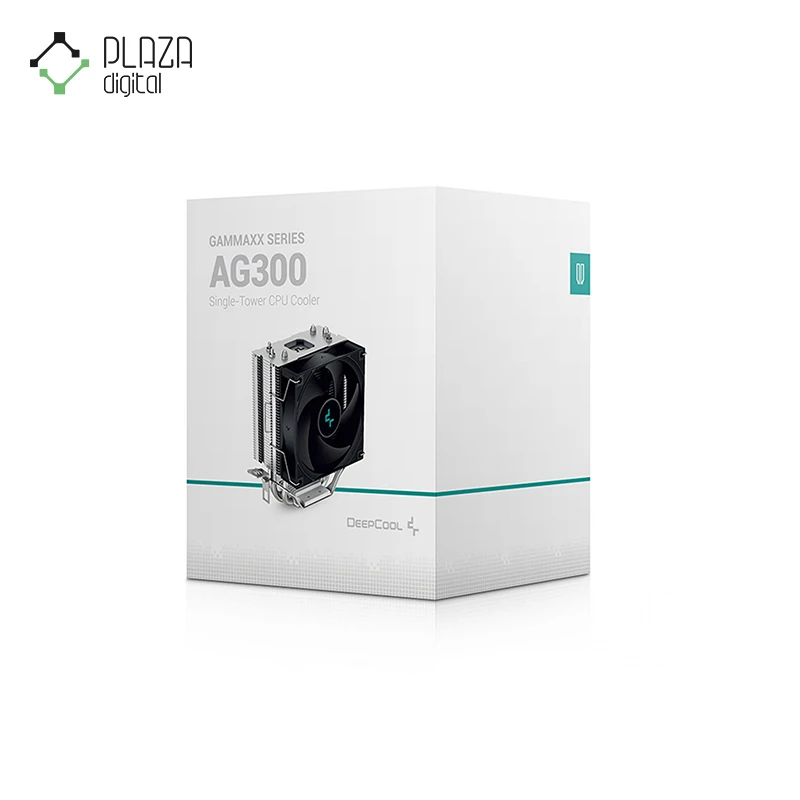 نمای جعبه خنک کننده پردازنده deepcool ag300 دیپ کول