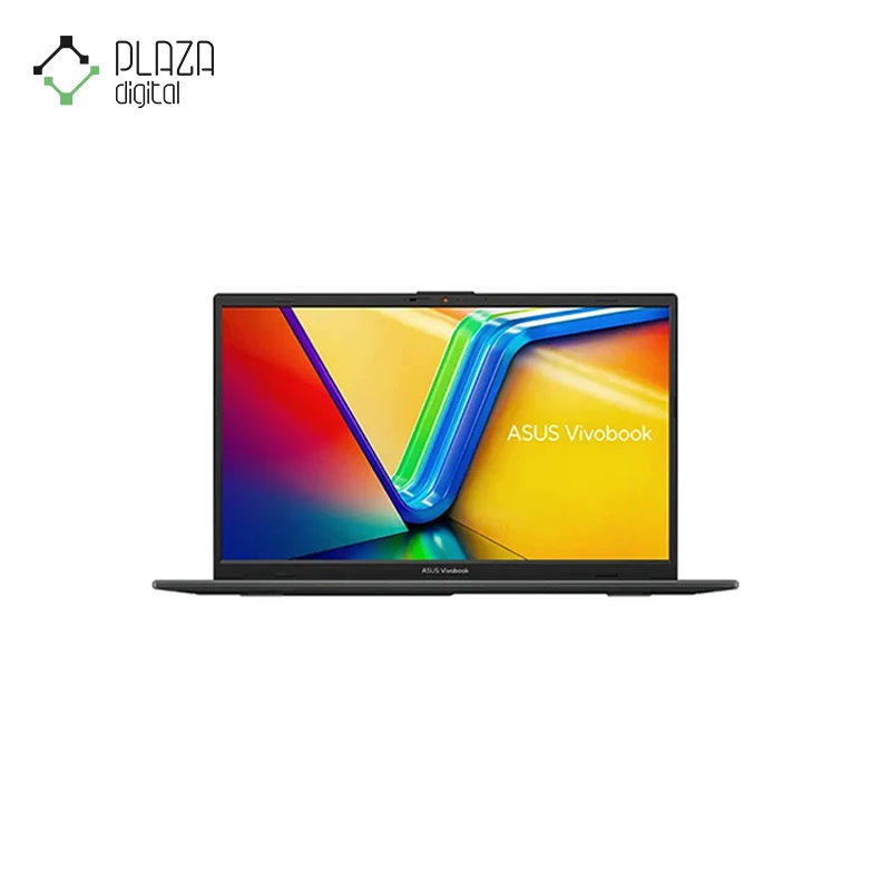 نمای رو به رو لپ تاپ l1504fa ایسوس vivobook مشکی