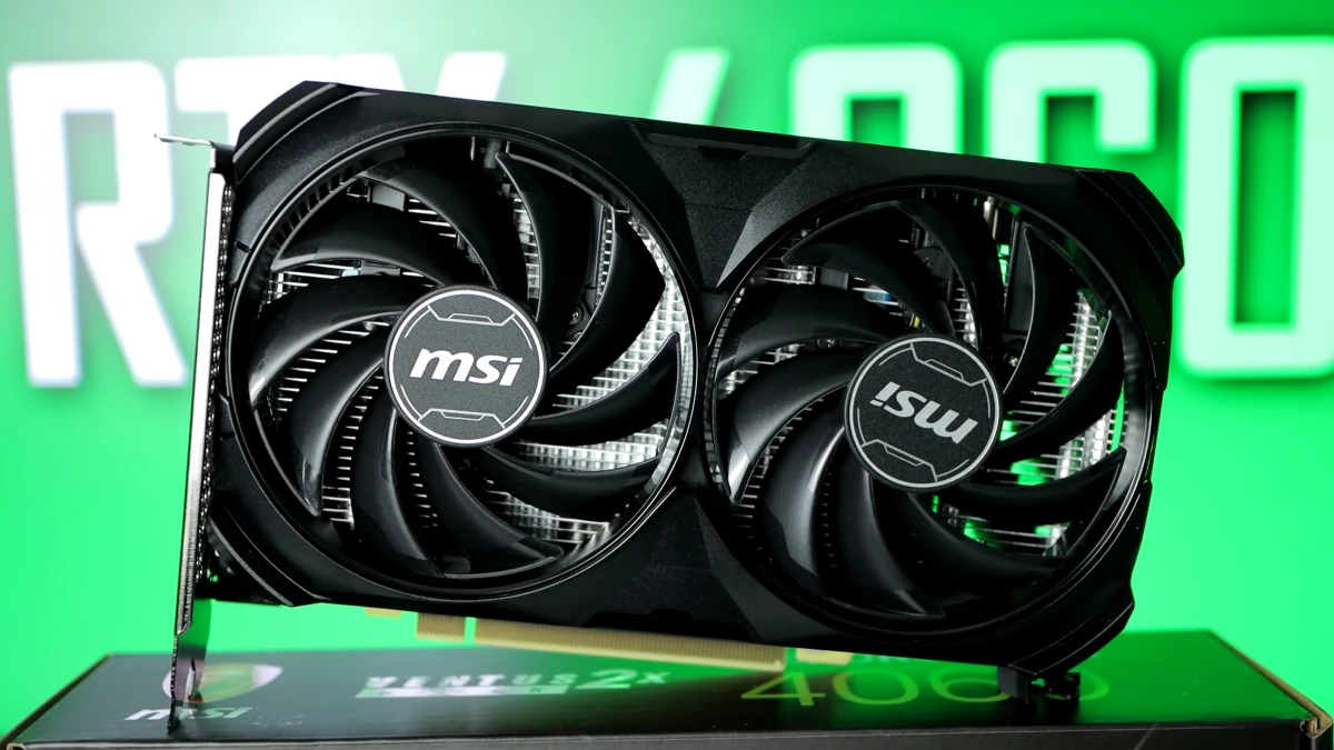 کارت گرافیک ام اس آی GeForce RTX 4060 Ti VENTUS 2X OC