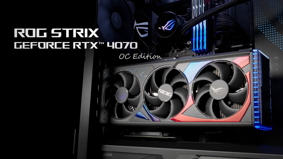 کارت گرافیک ROG Strix GeForce RTX 4070 OC Edition