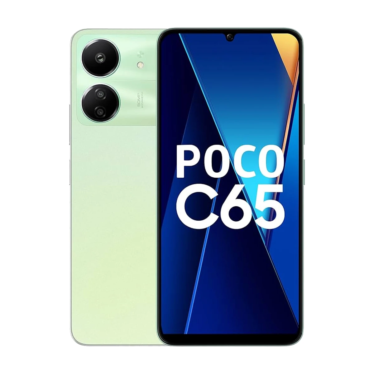 گوشی موبایل پوکو مدل Poco C65 ظرفیت 256 گیگابایت رم 8 گیگابایت رنگ سبز روشن