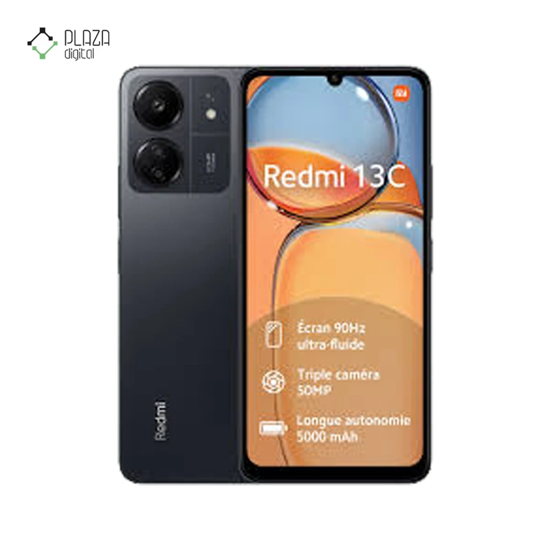 گوشی موبایل شیائومی مدل Redmi 13C ظرفیت 256 گیگابایت رم 8 گیگابایت رنگ مشکی