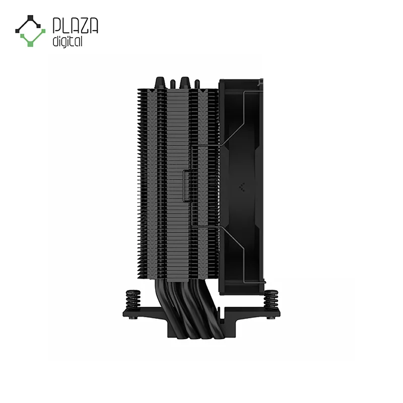 نمای کناری خنک کننده پردازنده دیپ کول مدل AG400 Black ARGB