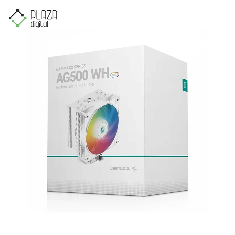 جعبه‌ی خنک کننده پردازنده دیپ کول مدل AG500 White ARGB