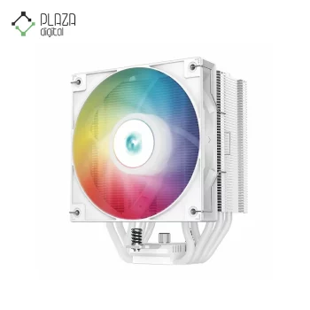 نمای اصلی خنک کننده پردازنده دیپ کول مدل AG500 White ARGB