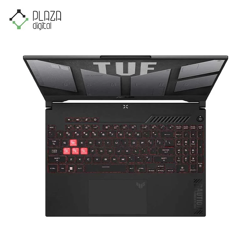 نمای صفحه کلید لپ تاپ گیمینگ 15.6 اینچی ایسوس TUF Gaming مدل FA507NU-A