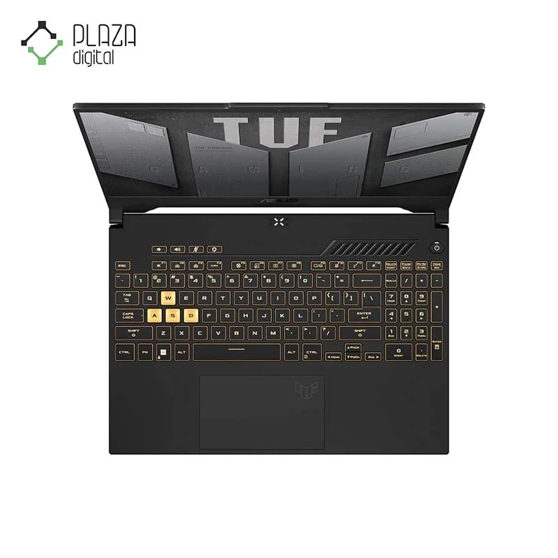 نمای صفحه کلید لپ تاپ گیمینگ 15.6 اینچی ایسوس TUF Gaming مدل FX507VV4-E