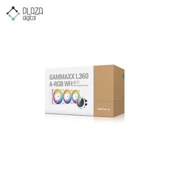 جعبه‌ی خنک کننده پردازنده مایع دیپ کول مدل GAMMAXX L360 ARGB White